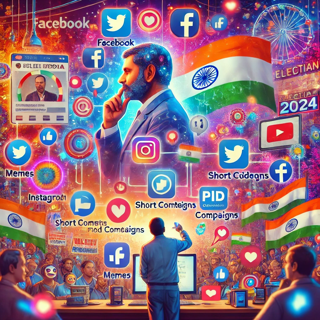 social media strategy for Indian elections