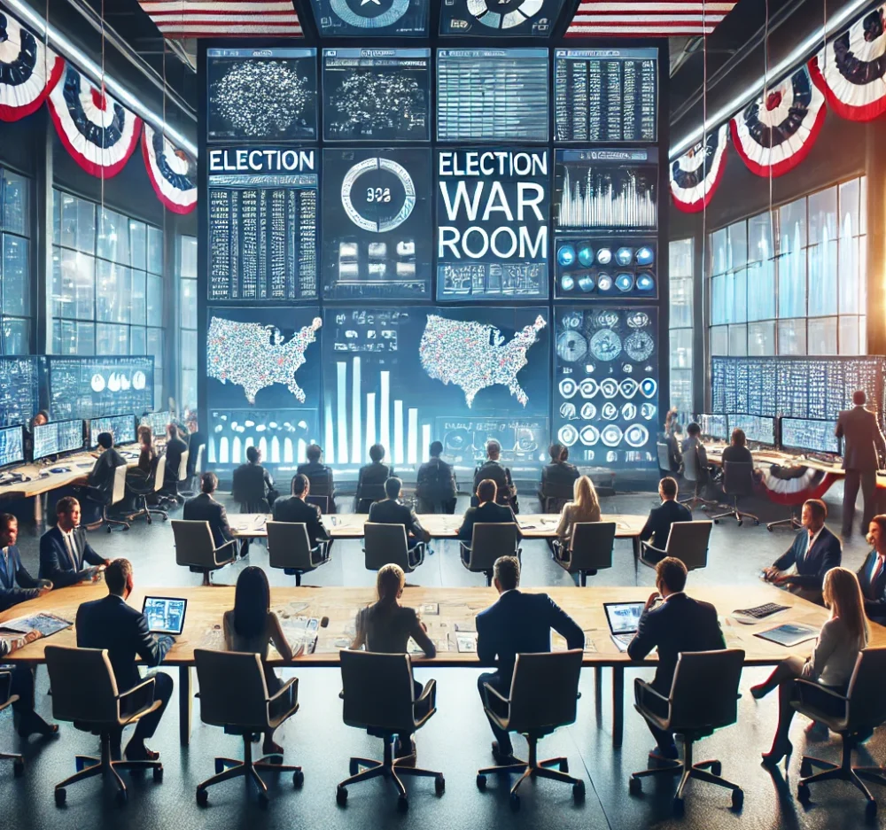 election war room setup in India