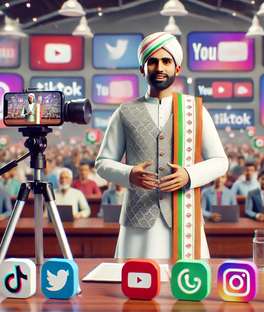 360 degree image management for politicians