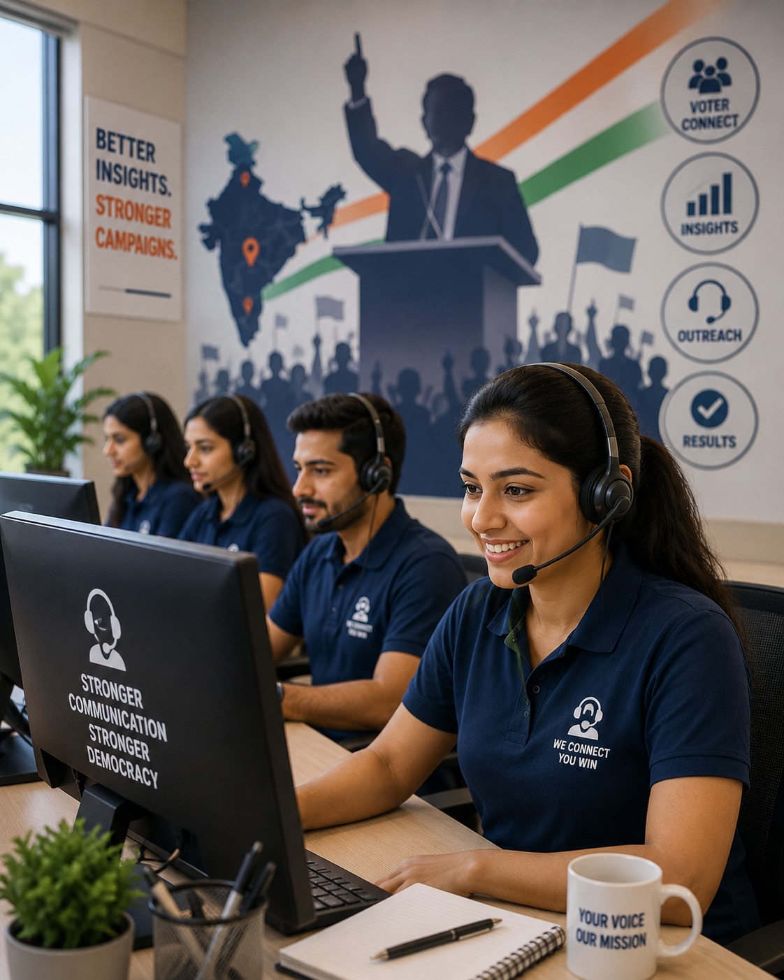 Election Management & Political Call Center Service in India - Kalyan ...
