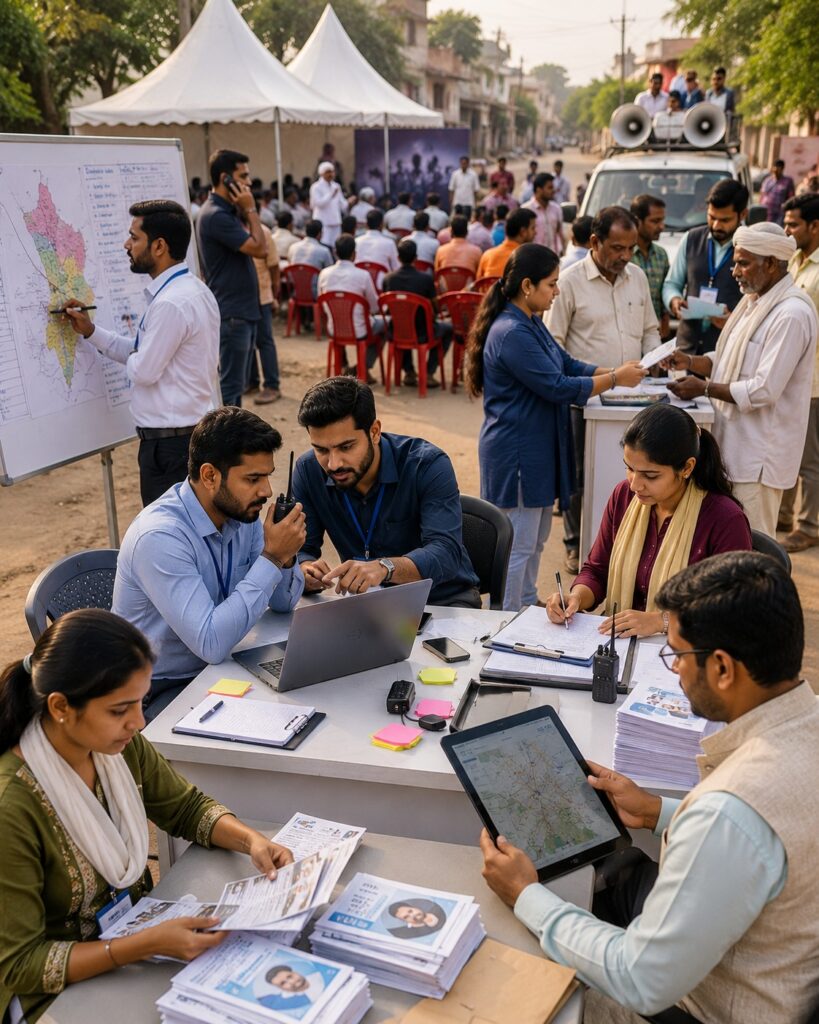election ground management agency in india