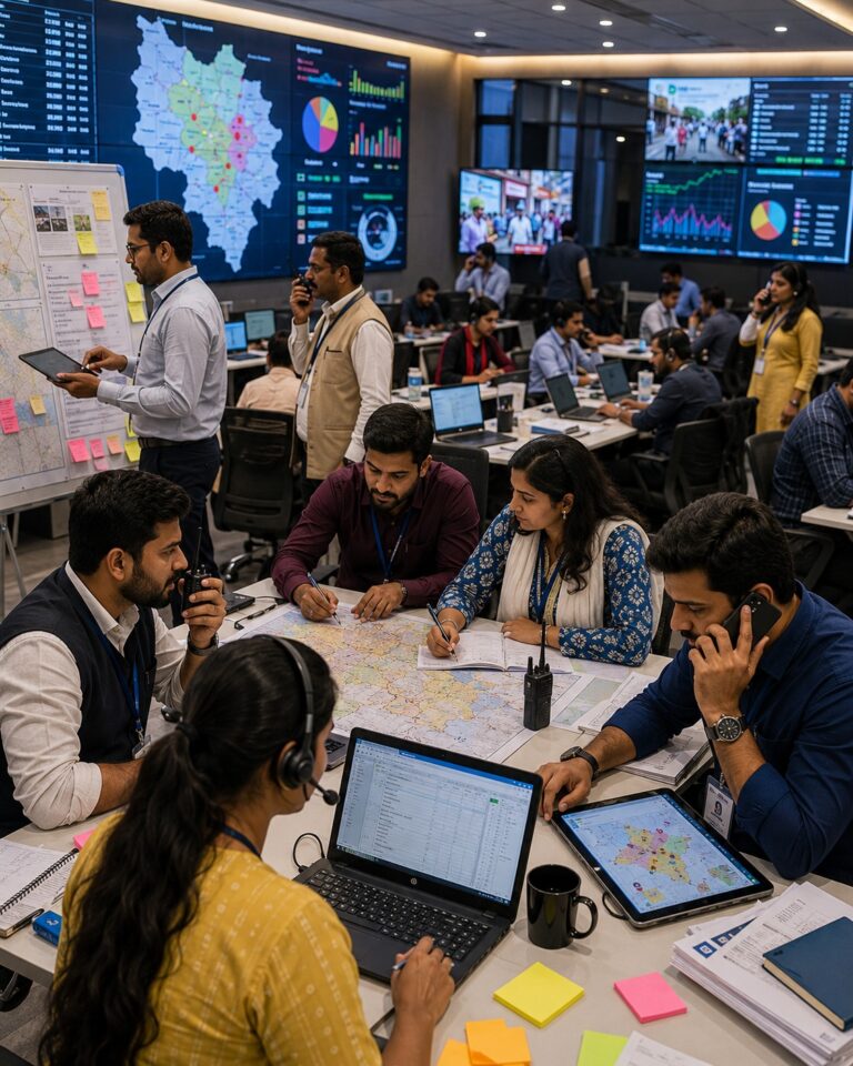 election war room management services company in india